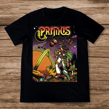 Primus Tribute to Kings, черен памучен тениска унисекс S-4XL CB536