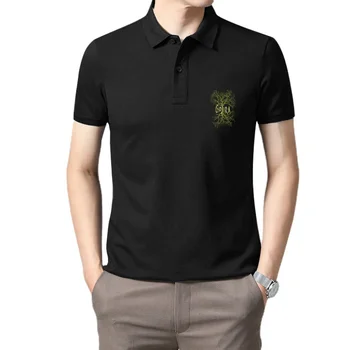 Мъжка черна тениска Gojira, тениска за фенове на метъл група, мъжка риза, размер S - 3Xl, дишащи потници, тениска-поло