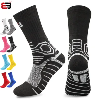 Професионален Мъжки И дамски чорапи за спорт на открито 2023 година на Издаване Дишащи Баскетболни Чорапи за джогинг и колоездене Кърпа за шоссейного велосипед по-Ниски Чорапи